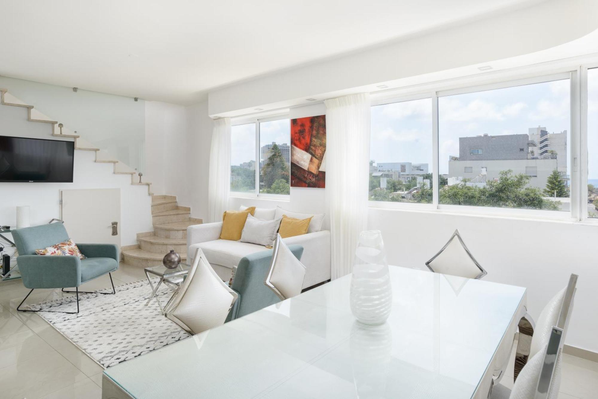 Penthouse With Panoramic View By Feelhome Тель-Авив Экстерьер фото